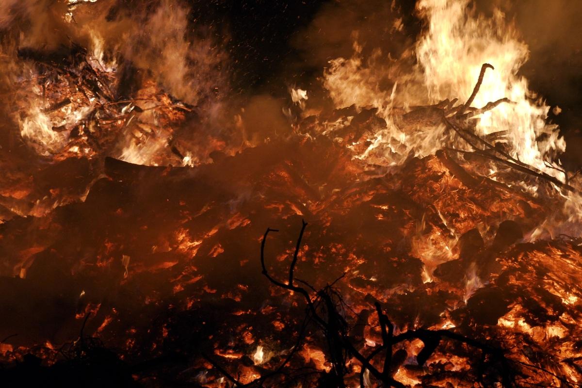 没有水印的火灾烟雾图片素材