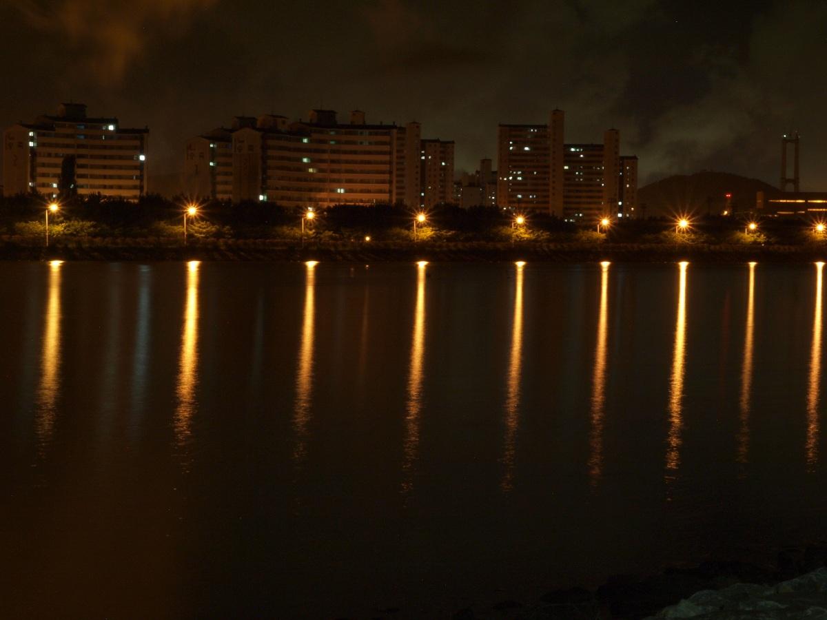 天津海河绝美夜景,高清壁纸,风景图片-